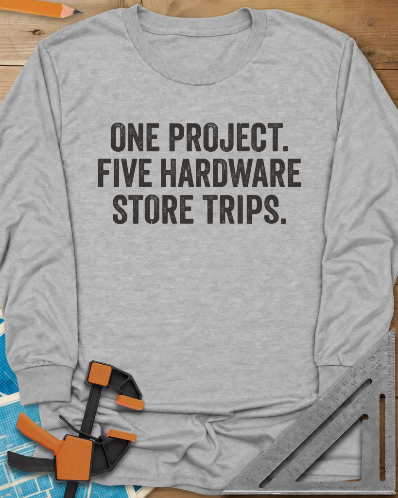 Five Store Trips Long Sleeve Tee — sport_grey