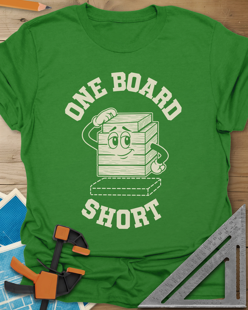 One Board Short Tee — irish_green