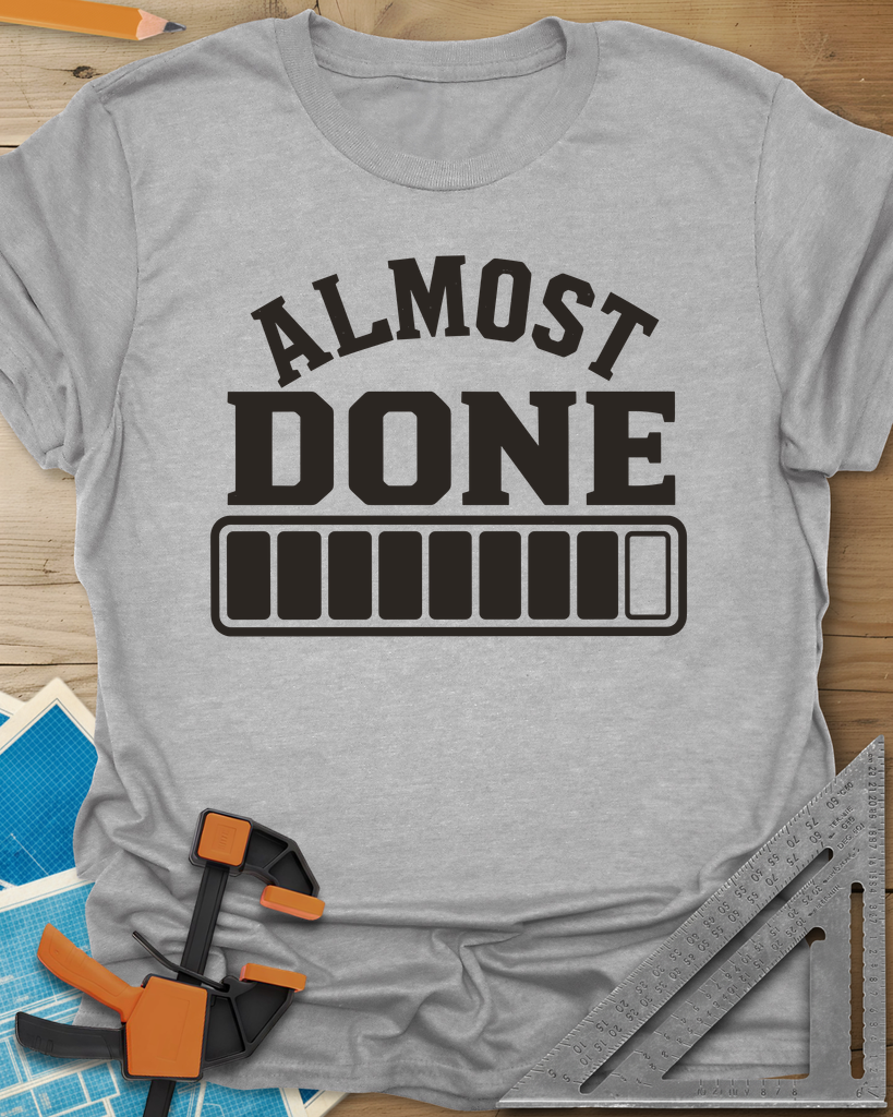 Almost Done Tee — sport_grey