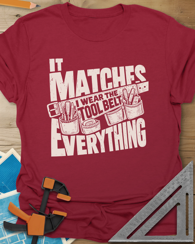 Tool Belt Tee — cardinal_red
