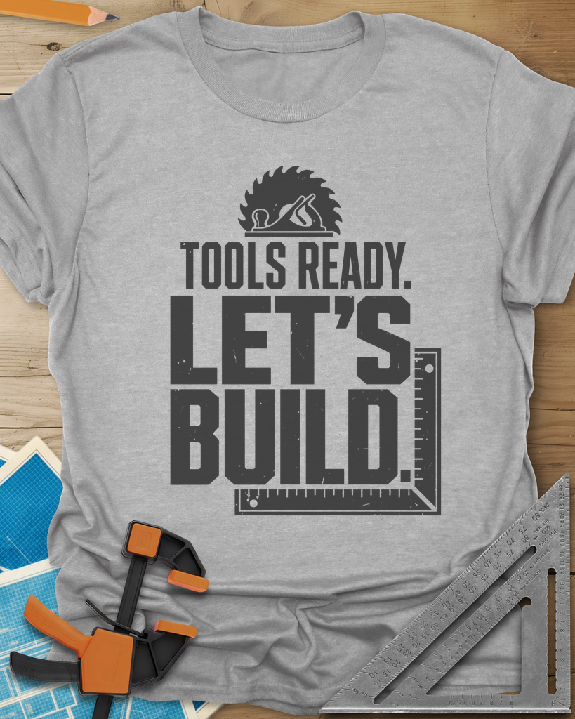 Let'S Build Tee — sport_grey