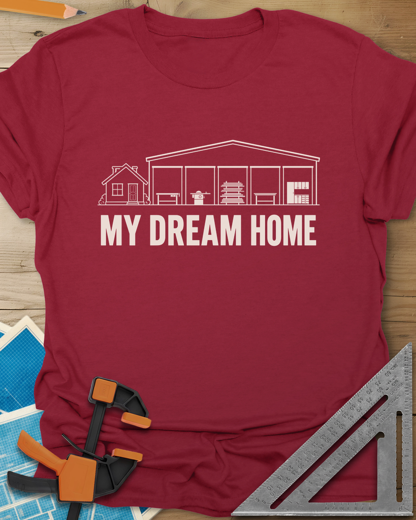 Dream Home Tee — cardinal_red