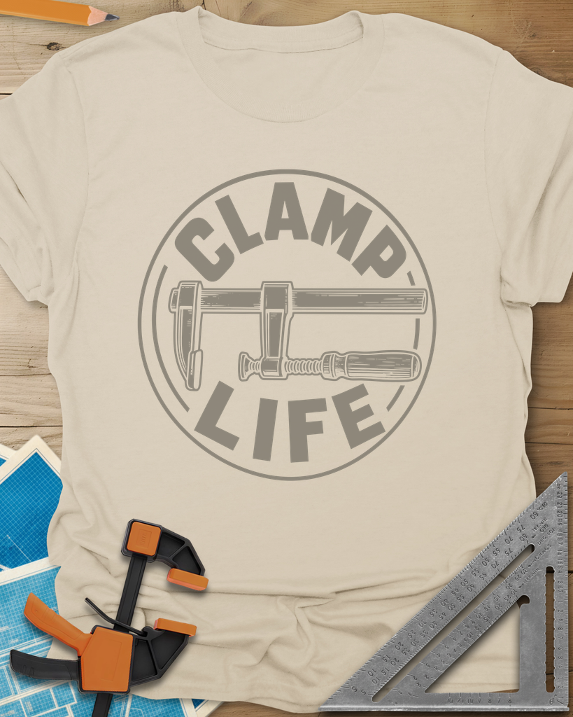 Clamp Life Tee — sand