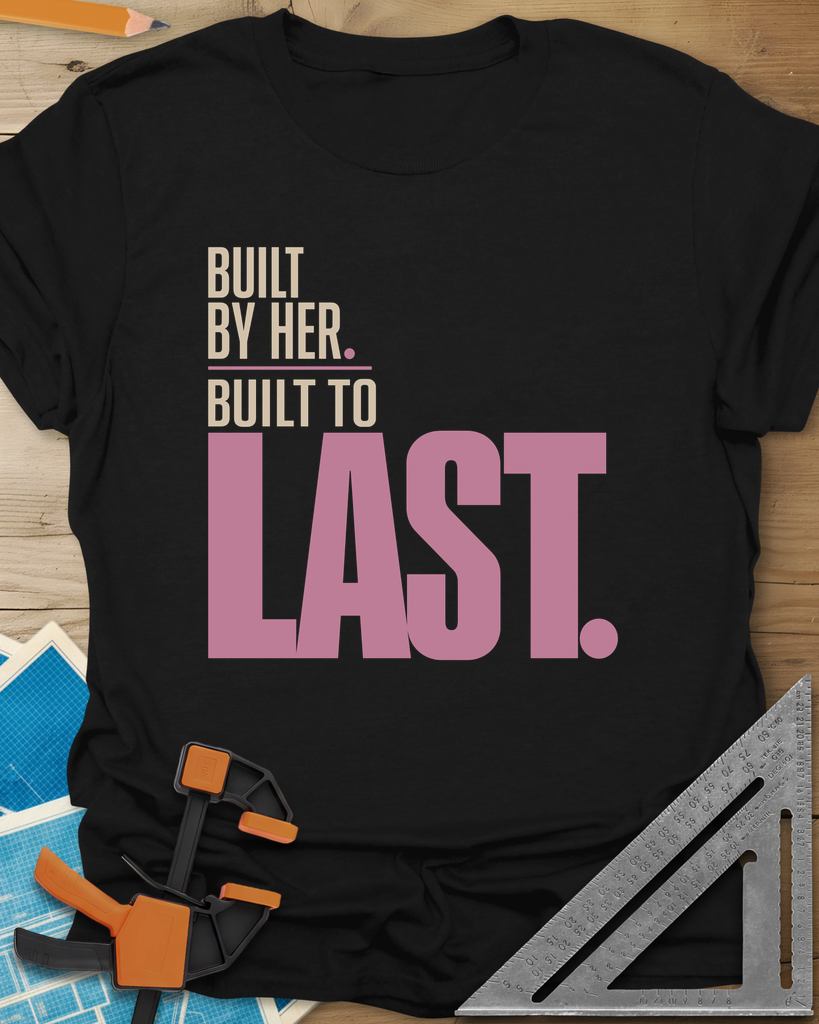 Built To Last Tee — black