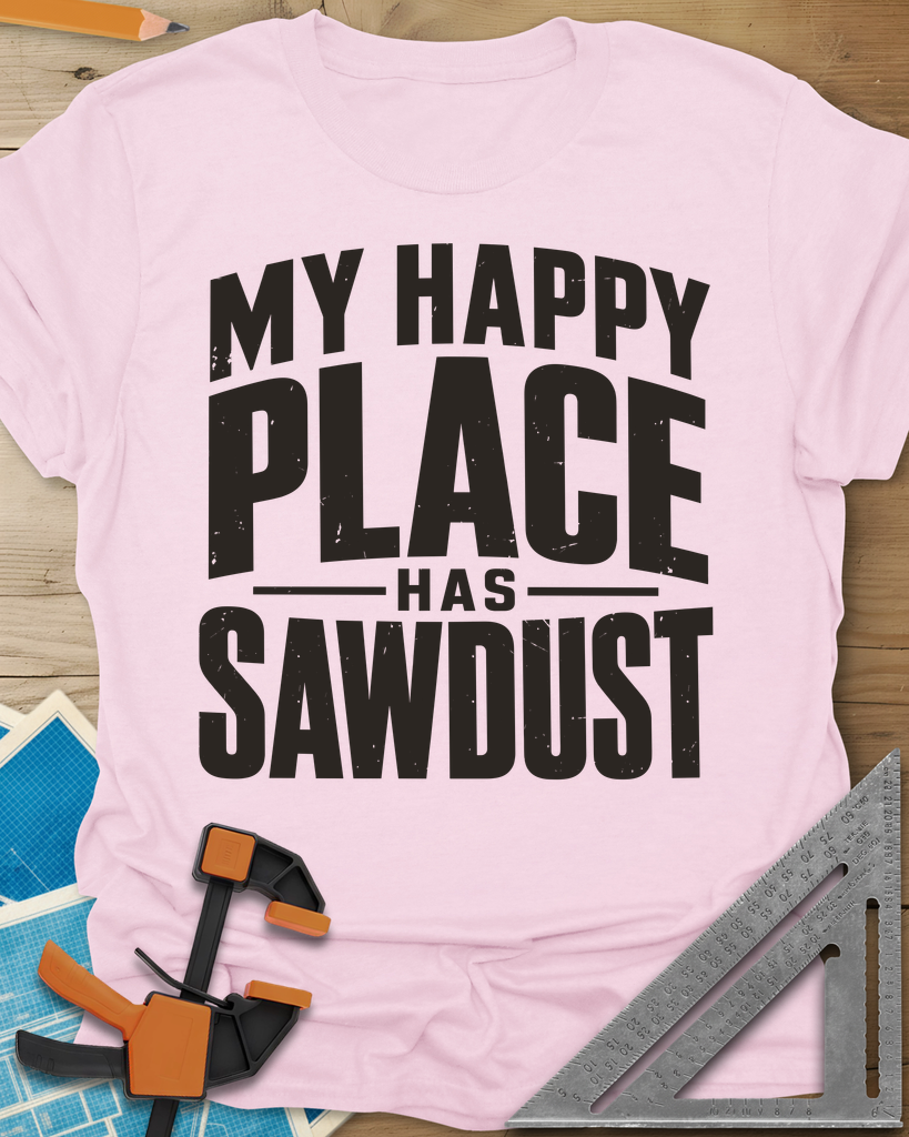 Happy Sawdust Tee — light_pink