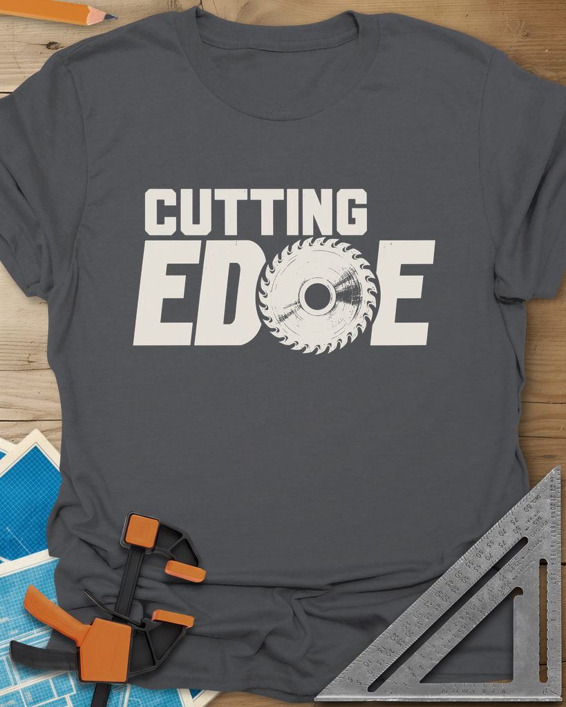 Cutting Edge Tee — charcoal