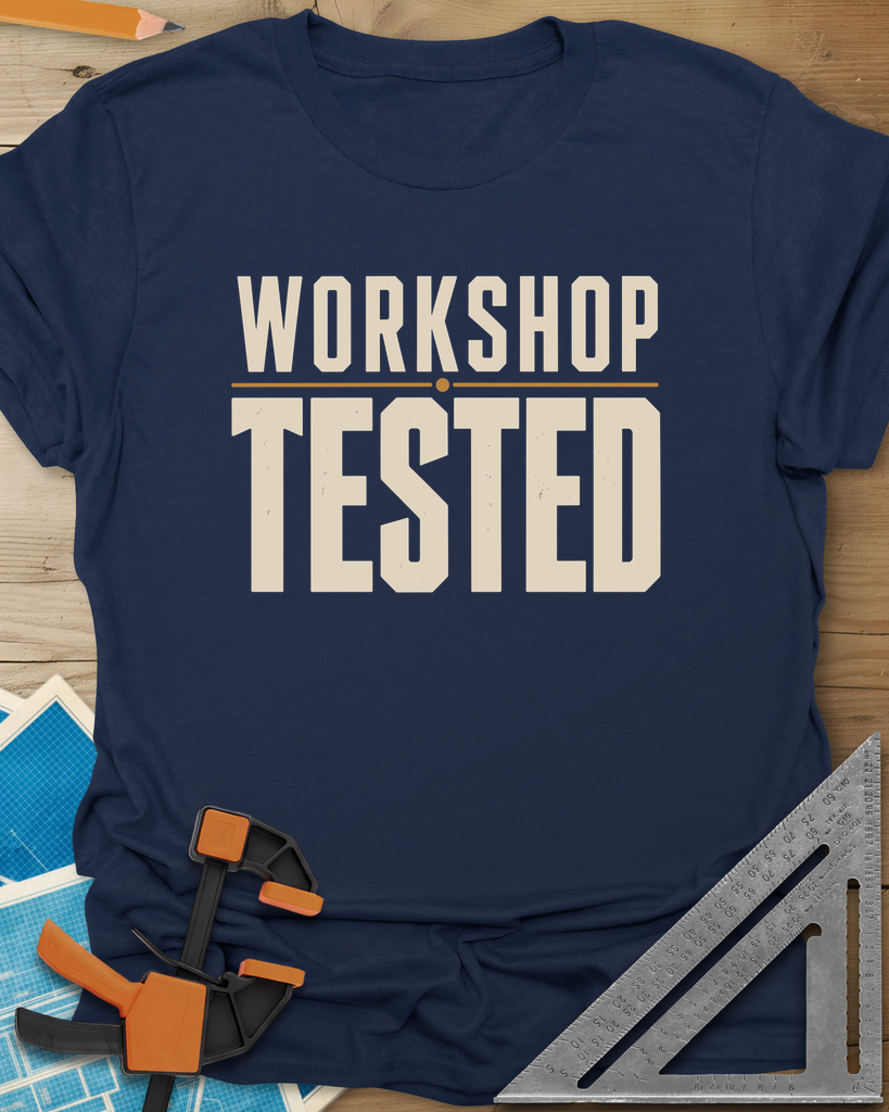 Workshop Tested Tee — navy
