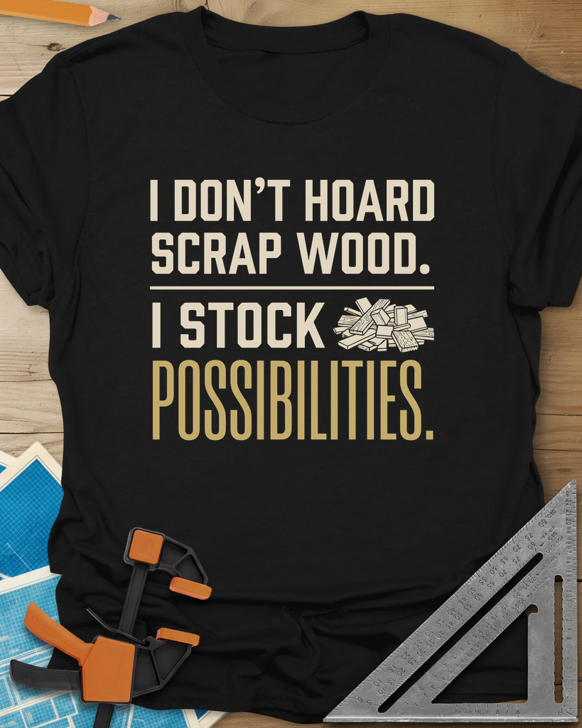 I Stock Possibilities Tee — black