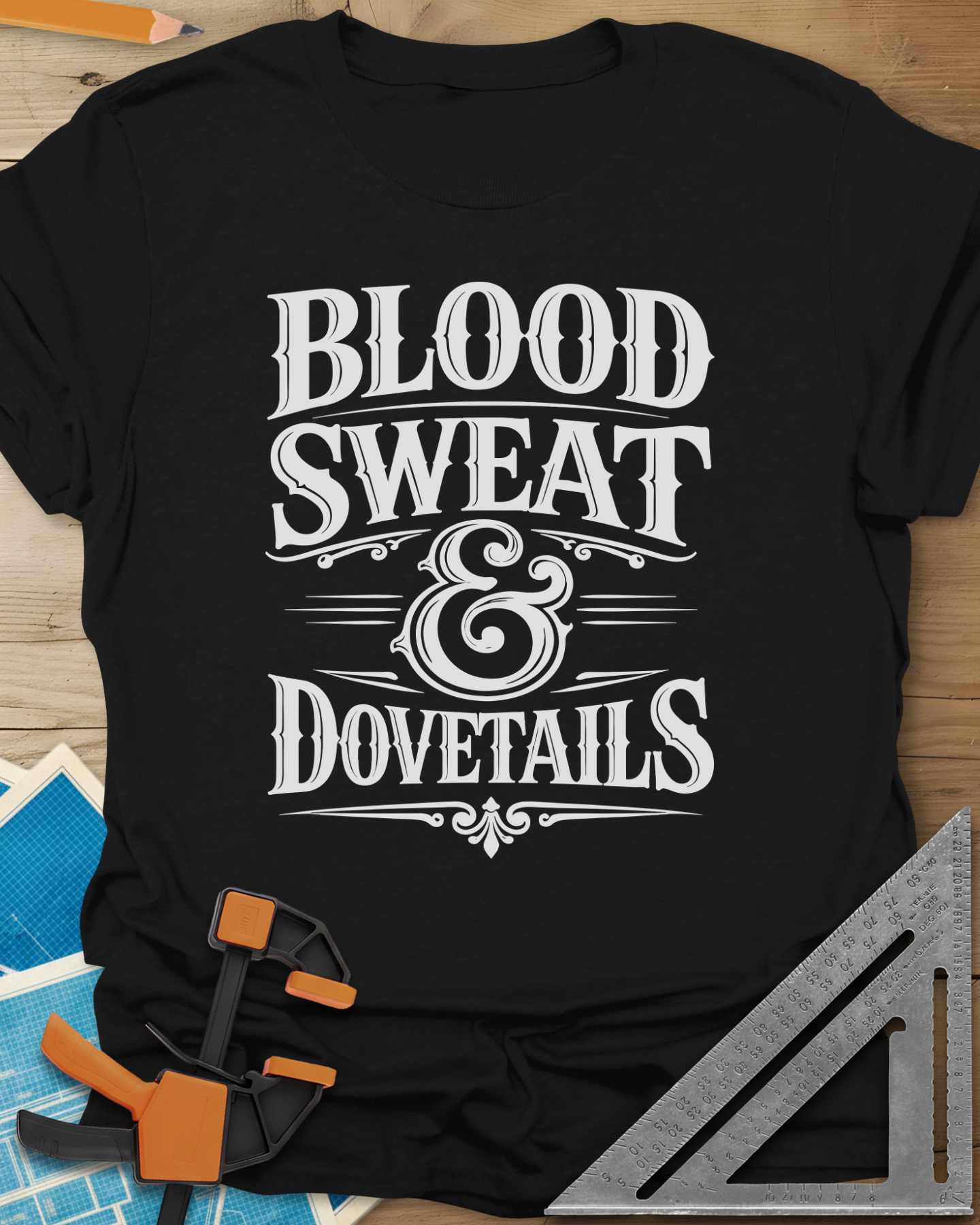 Blood Sweat And Dovetails Tee