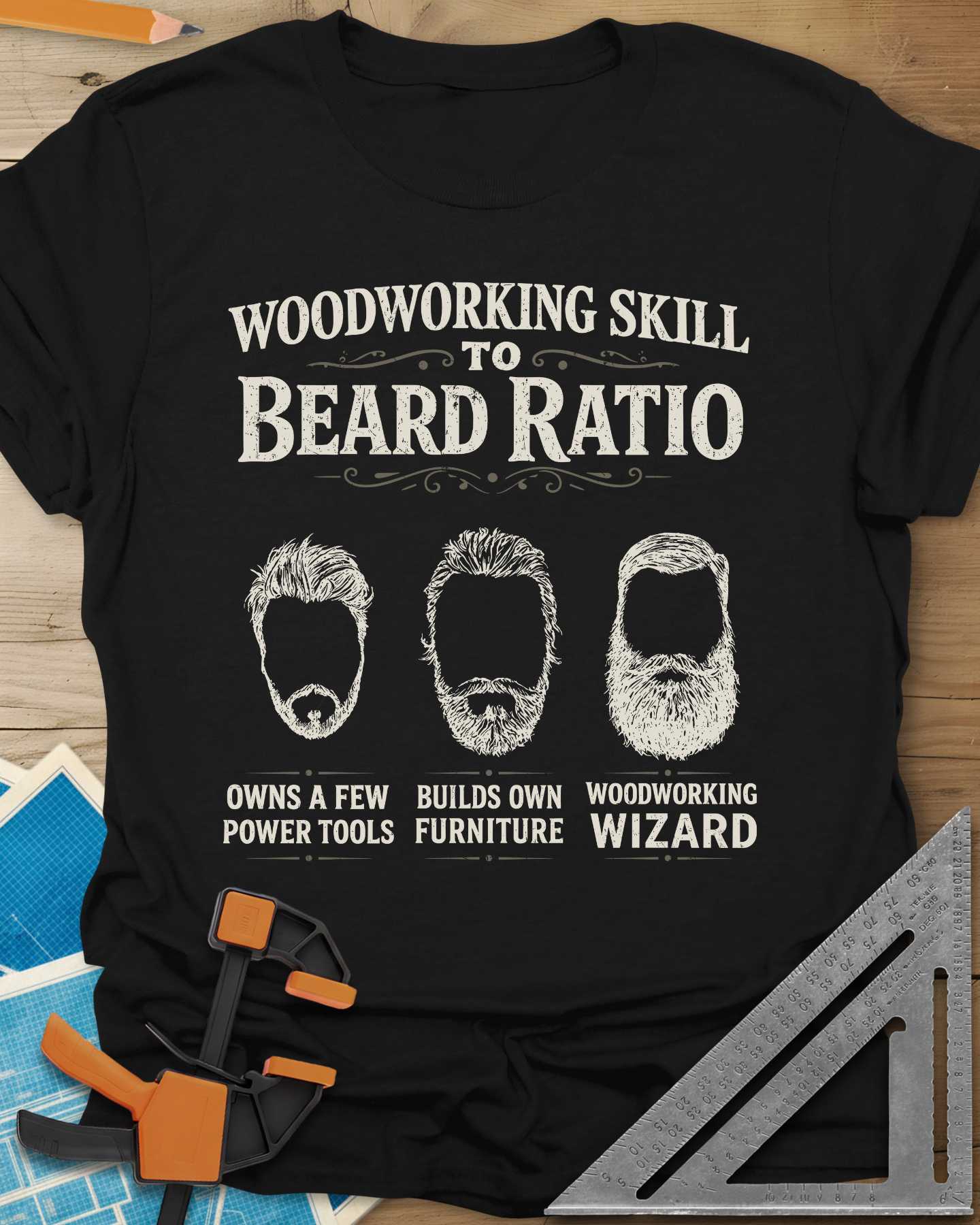 Skill To Beard Ratio Tee