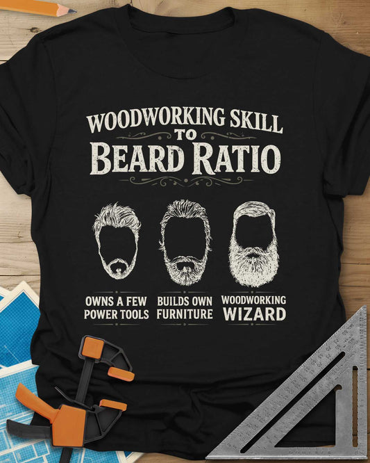 Skill To Beard Ratio Tee