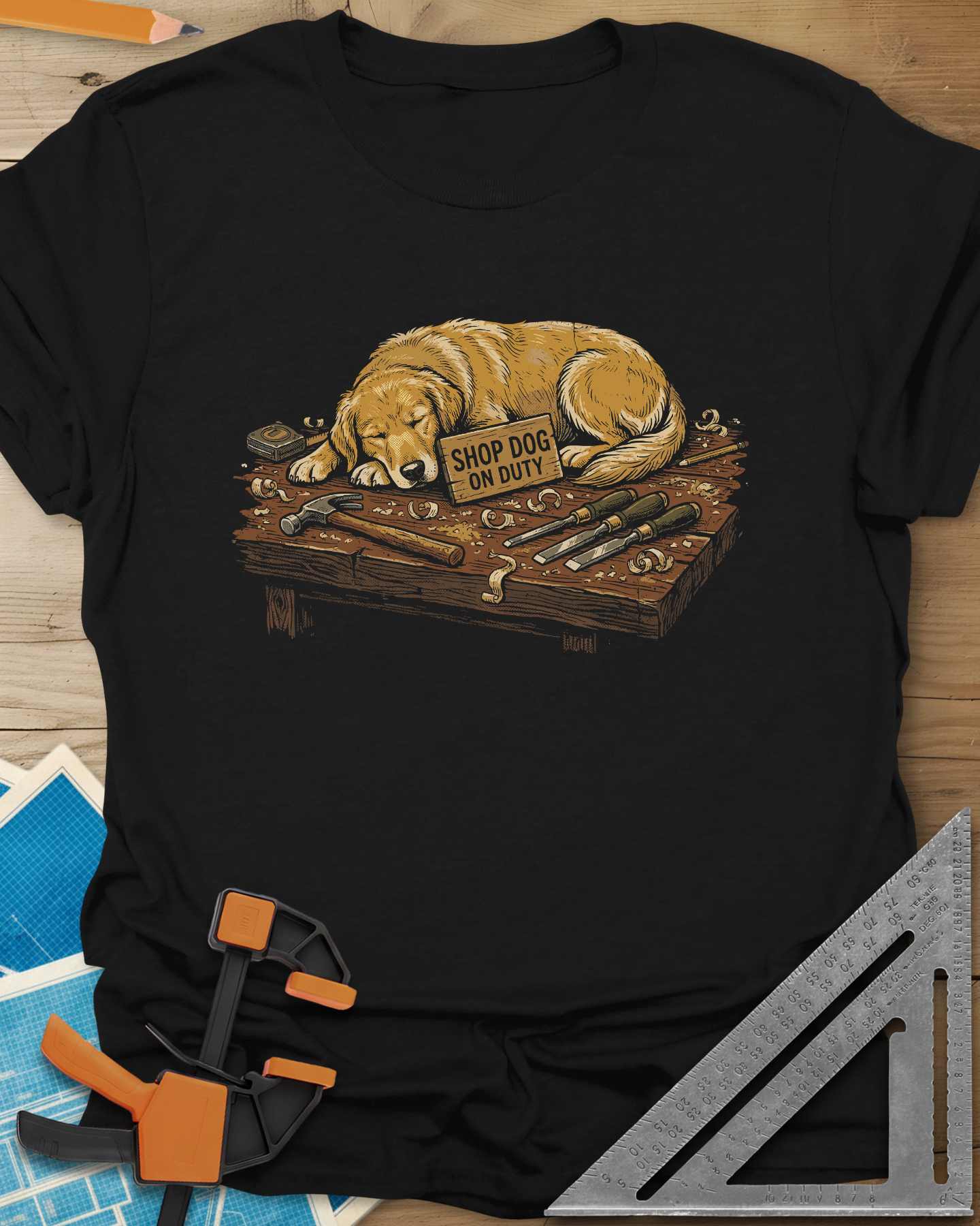 Shop Dog On Duty Tee