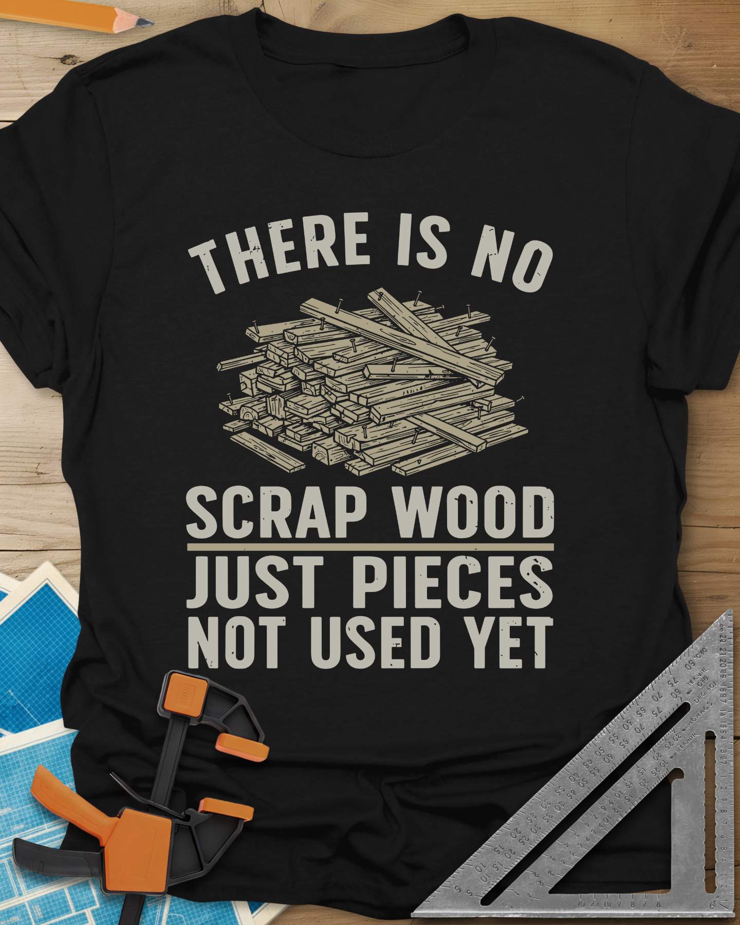 No Scrap Wood Tee