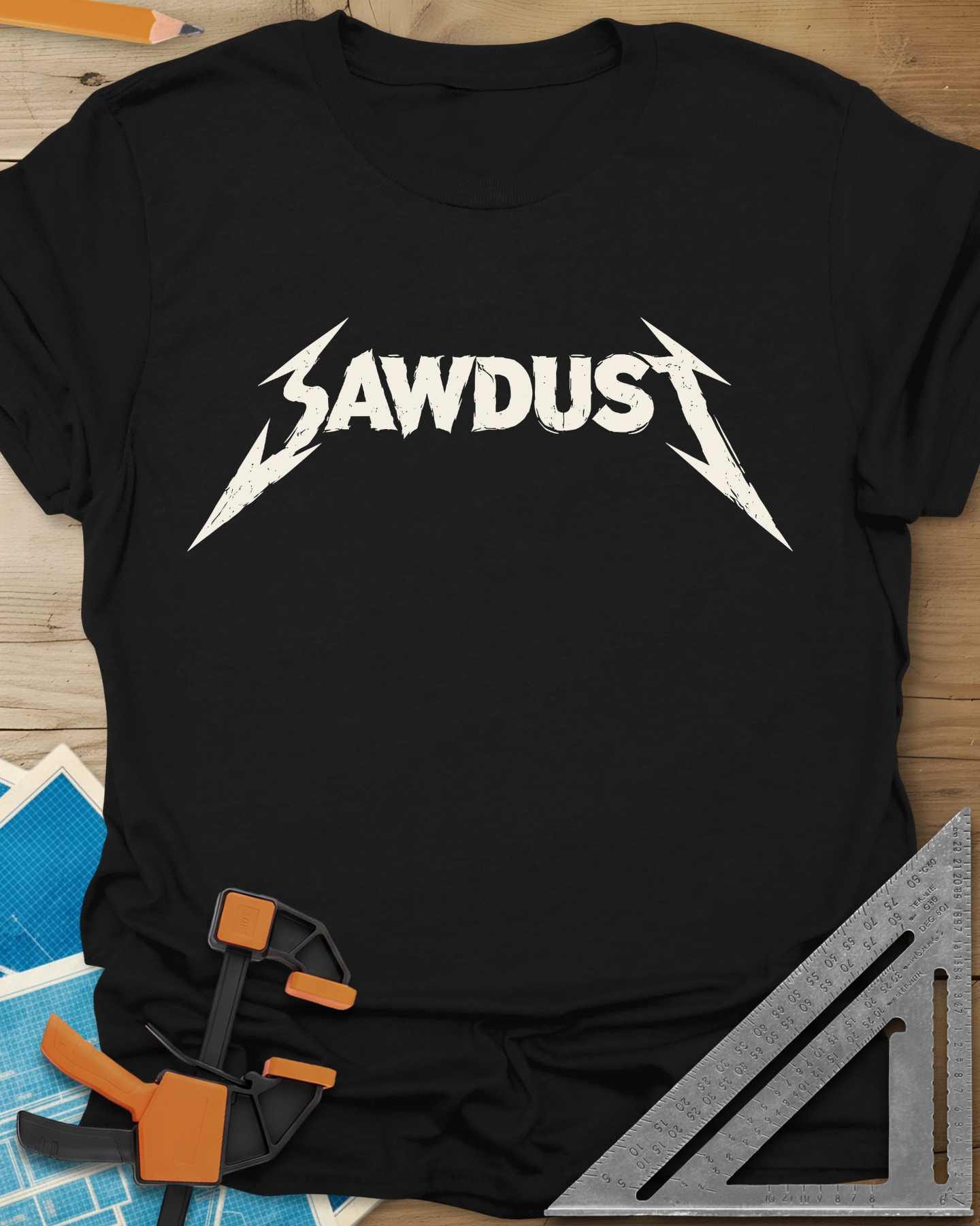 Sawdust Metal Logo Tee