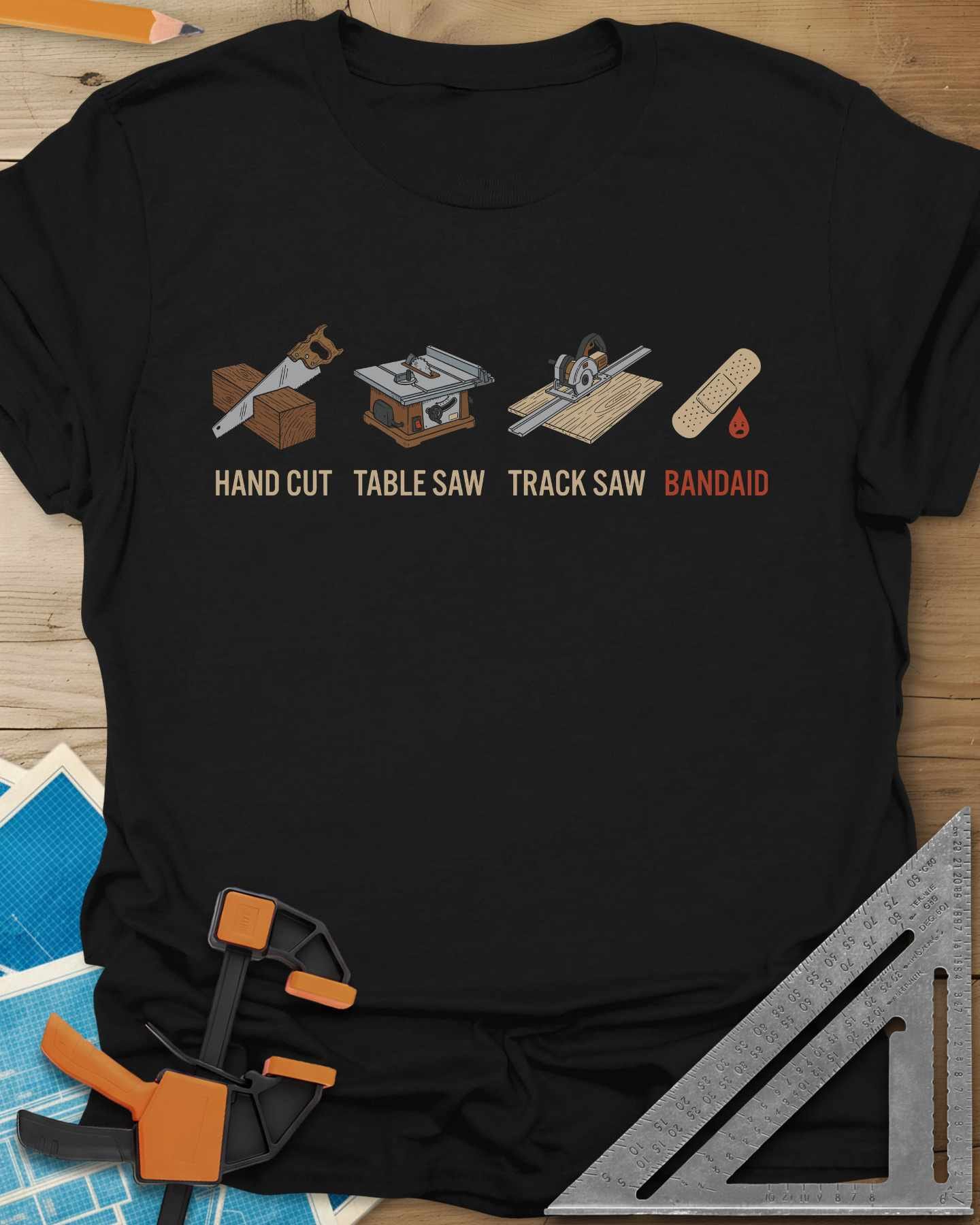 From Handsaw to Bandaid Tee