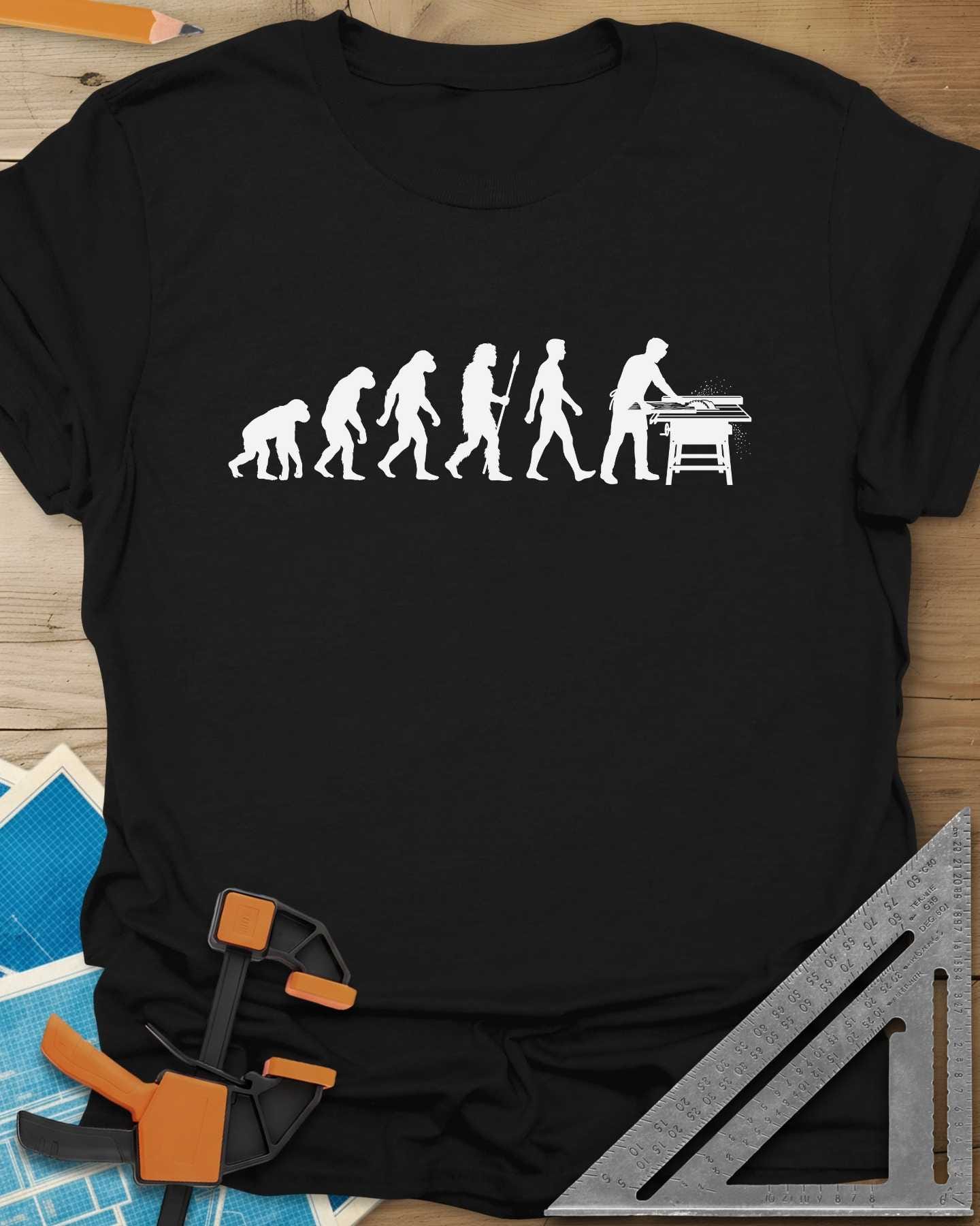 Woodworking Evolution Tee