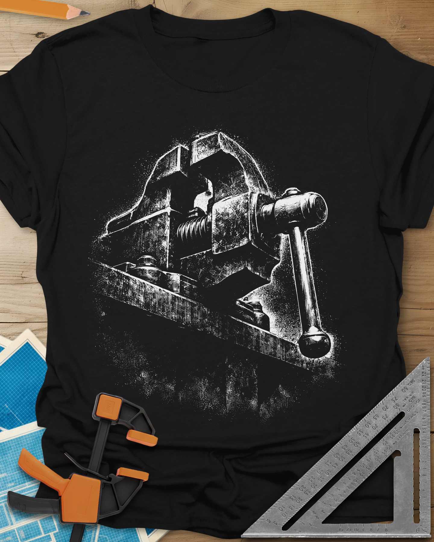 Vintage Bench Vise Tee