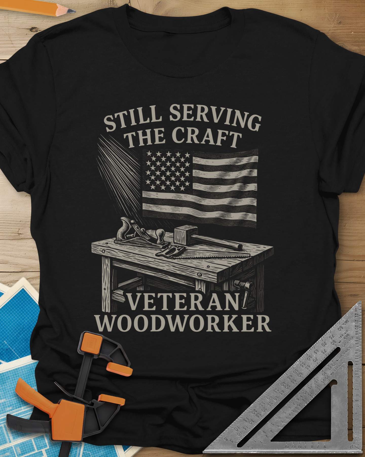Veteran Woodworker Tee