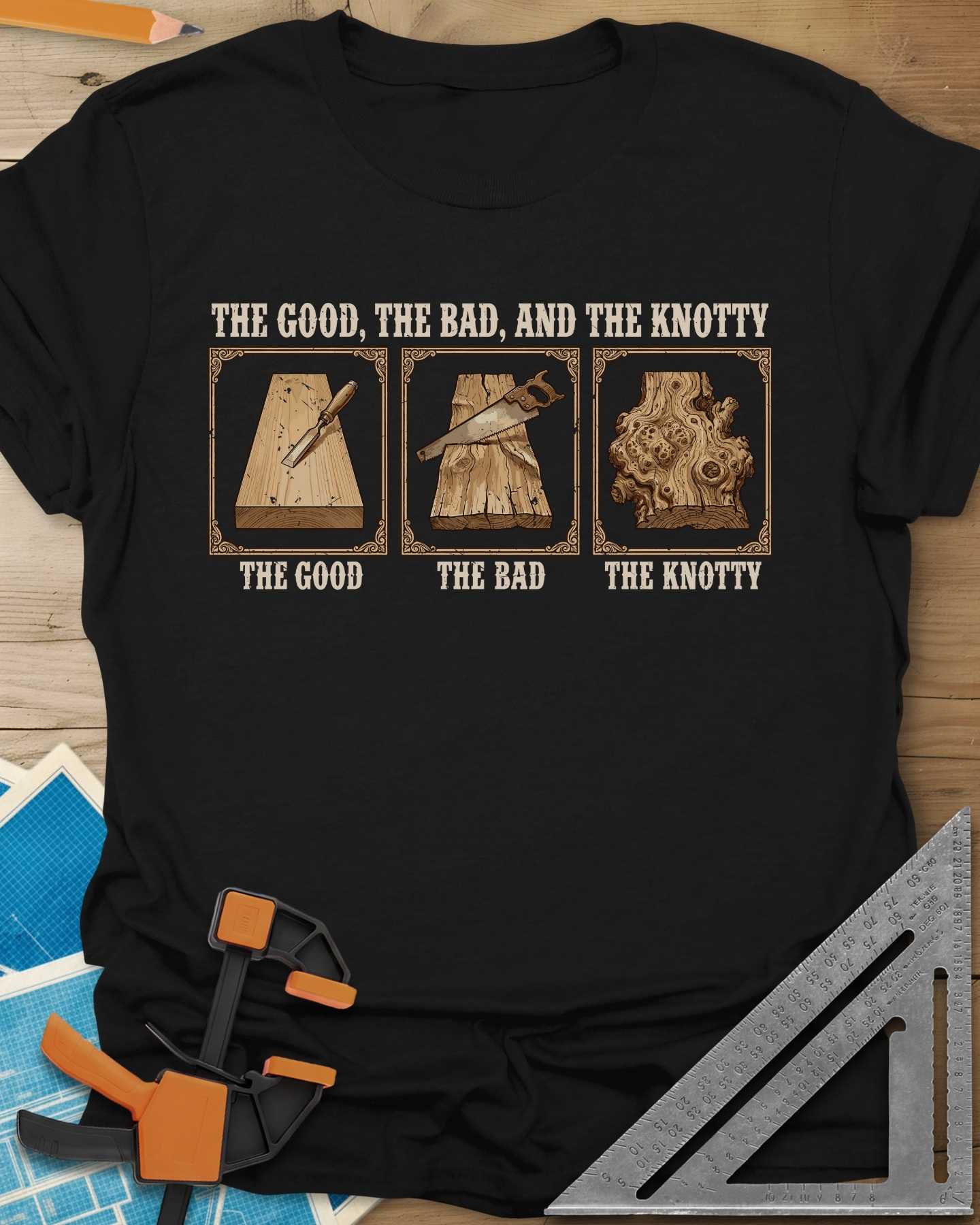 The Good, The Bad, And The Knotty Tee