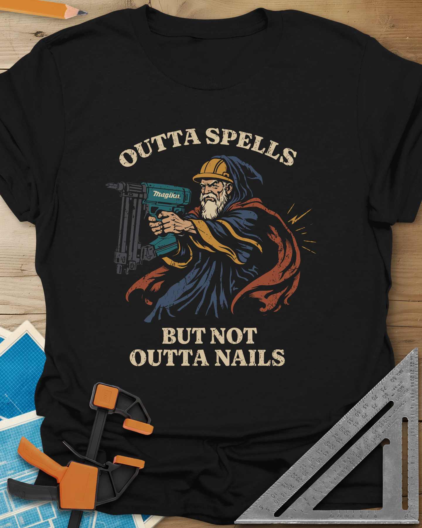 Outta Spells But Not Outta Nails Tee