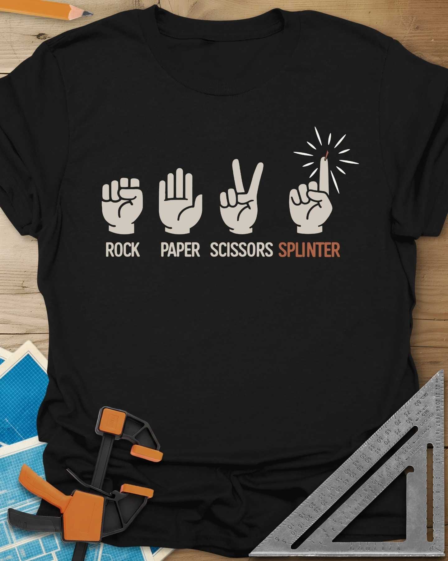 Rock, Paper, Scissors, Splinter Tee