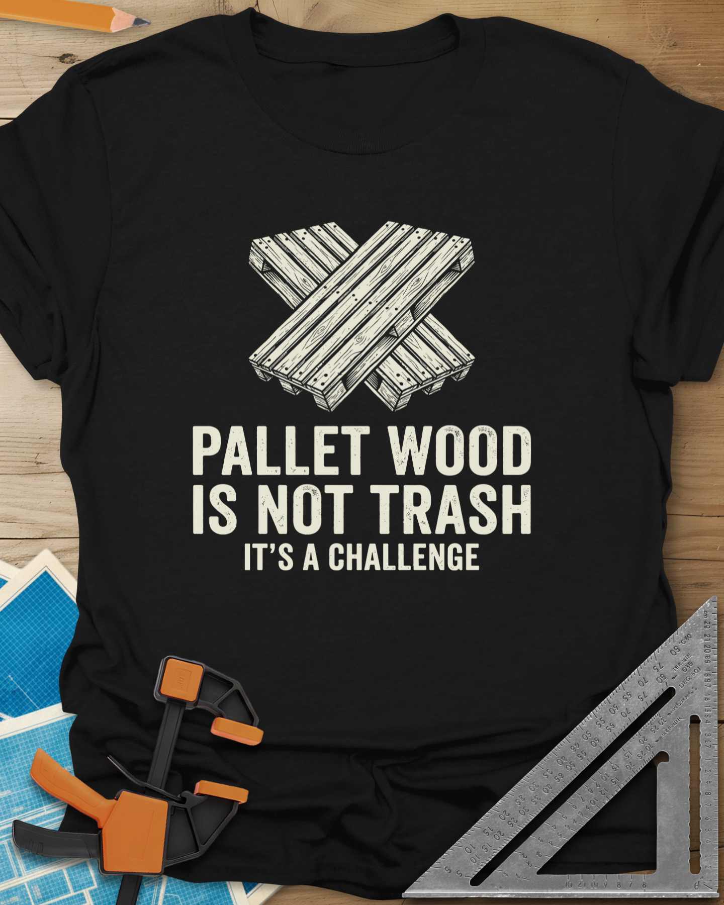 Pallet Wood Challenge Tee