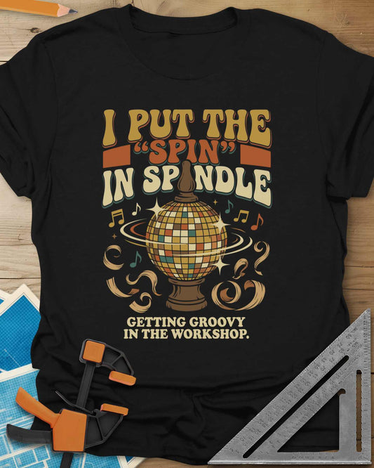 Spin in Spindle Tee