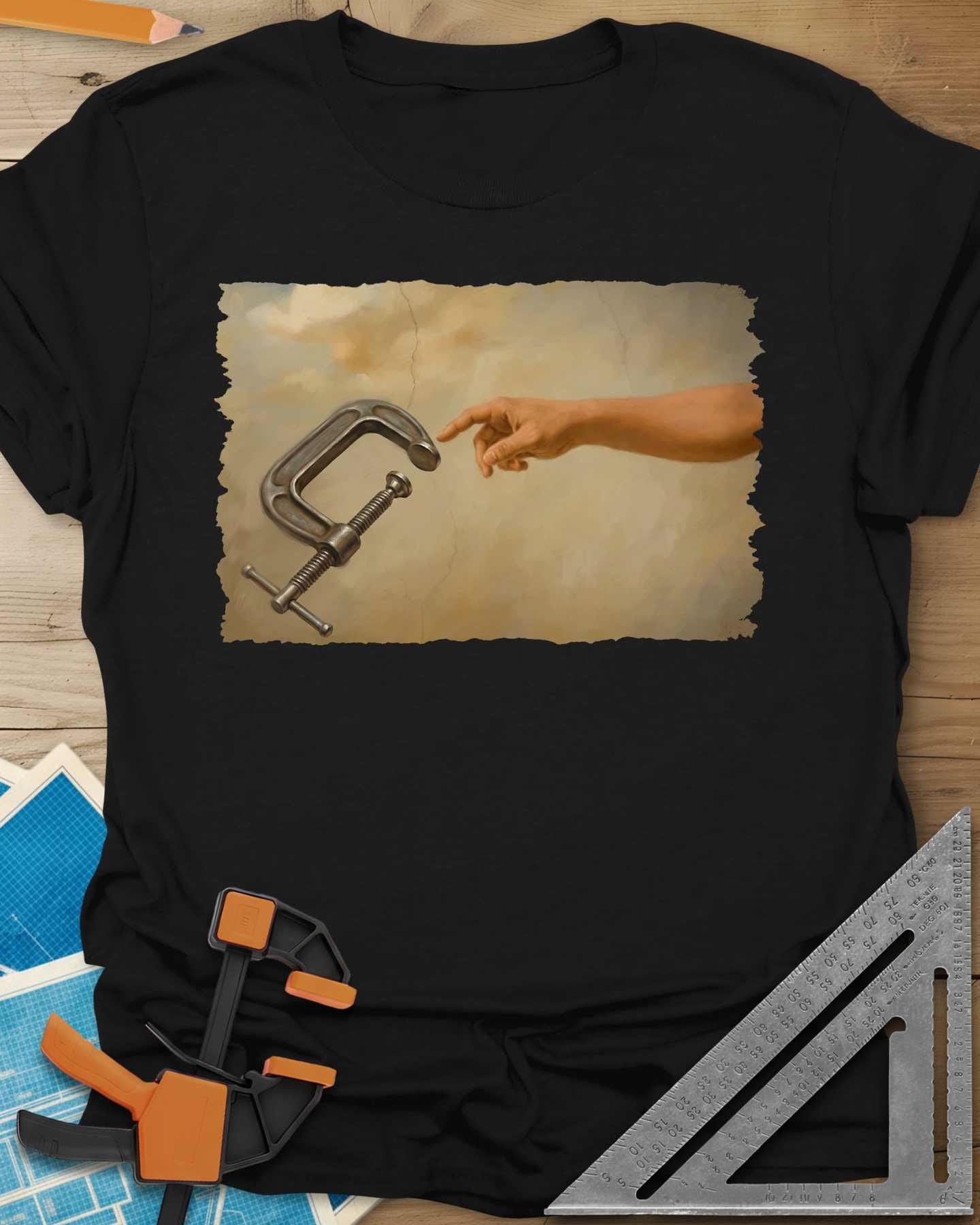 Creation Of The Clamp Woodworking Tee
