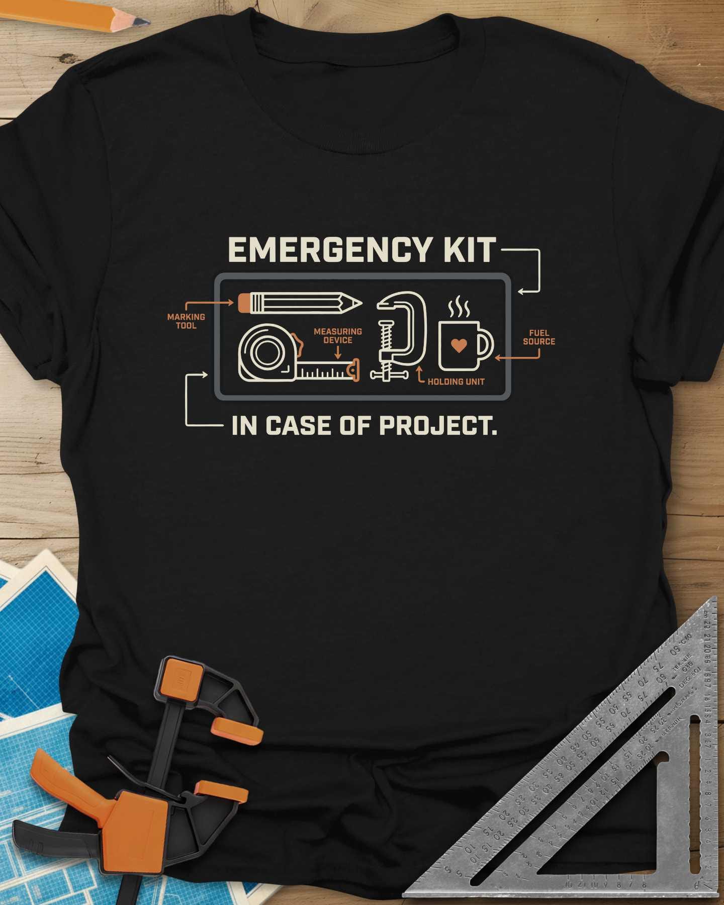 Emergency Kit Project Tee