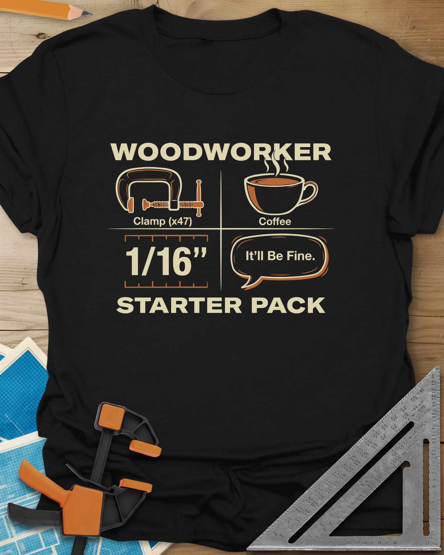 Woodworker Starter Pack Tee