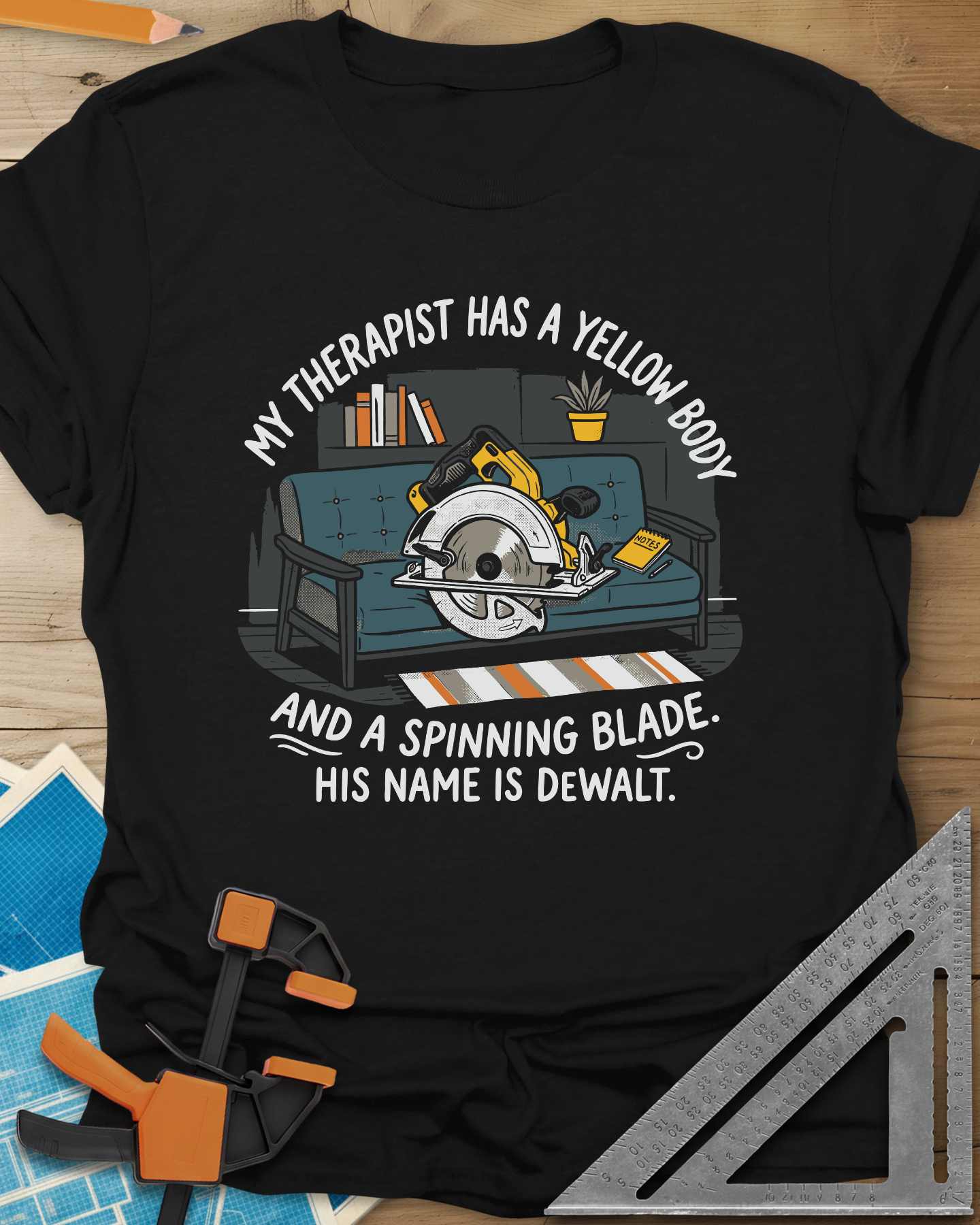 My Therapist Has A Spinning Blade Tee