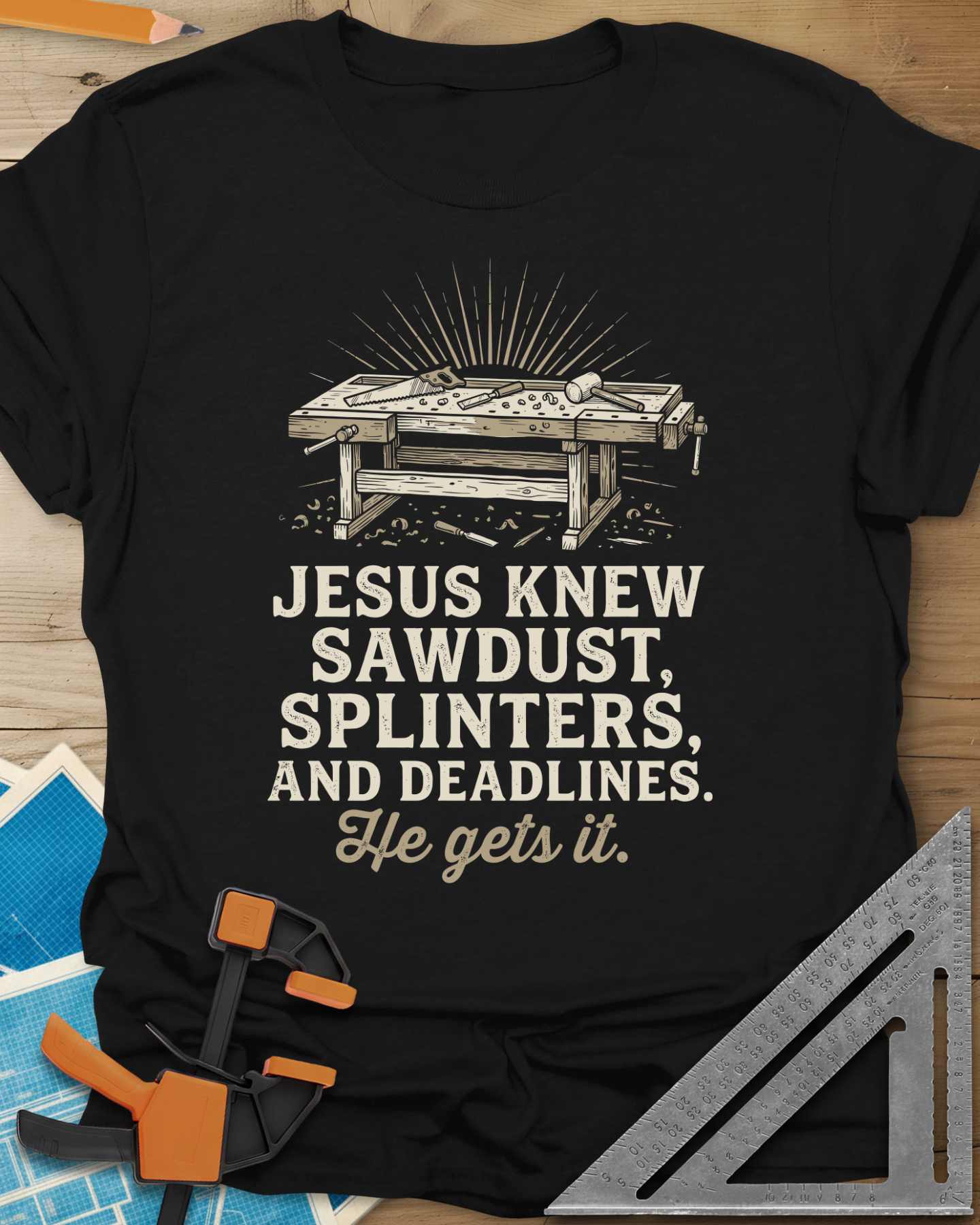 He Gets It Carpenter Tee