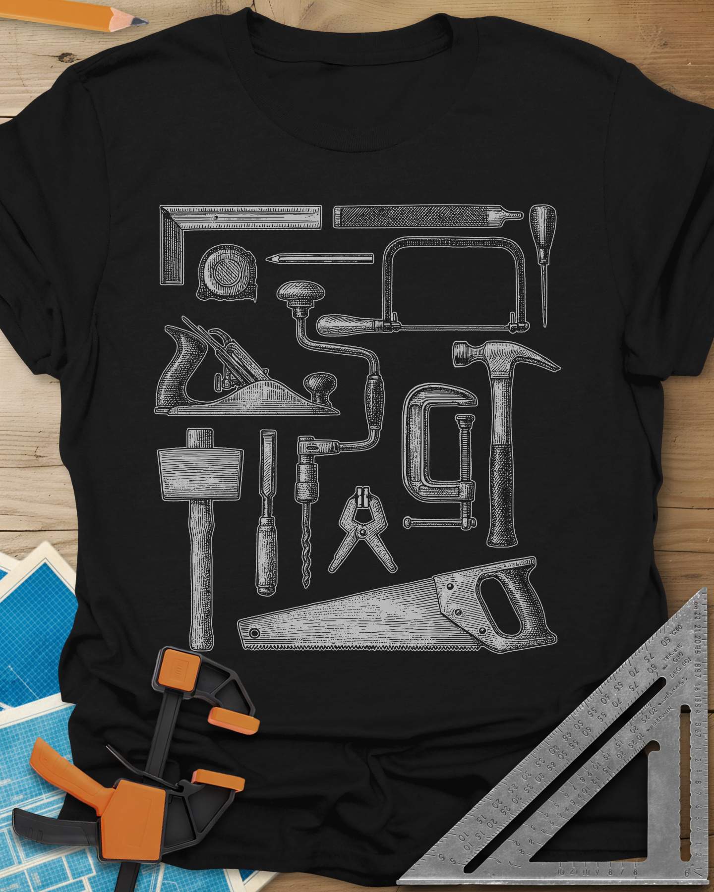 Essential Tools of the Trade Tee — Vintage Maker Edition