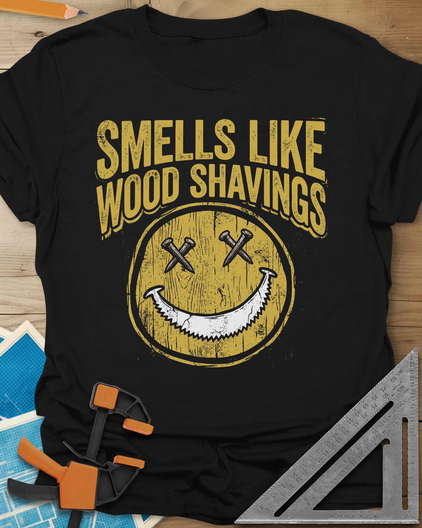 Smells Like Wood Shavings Tee