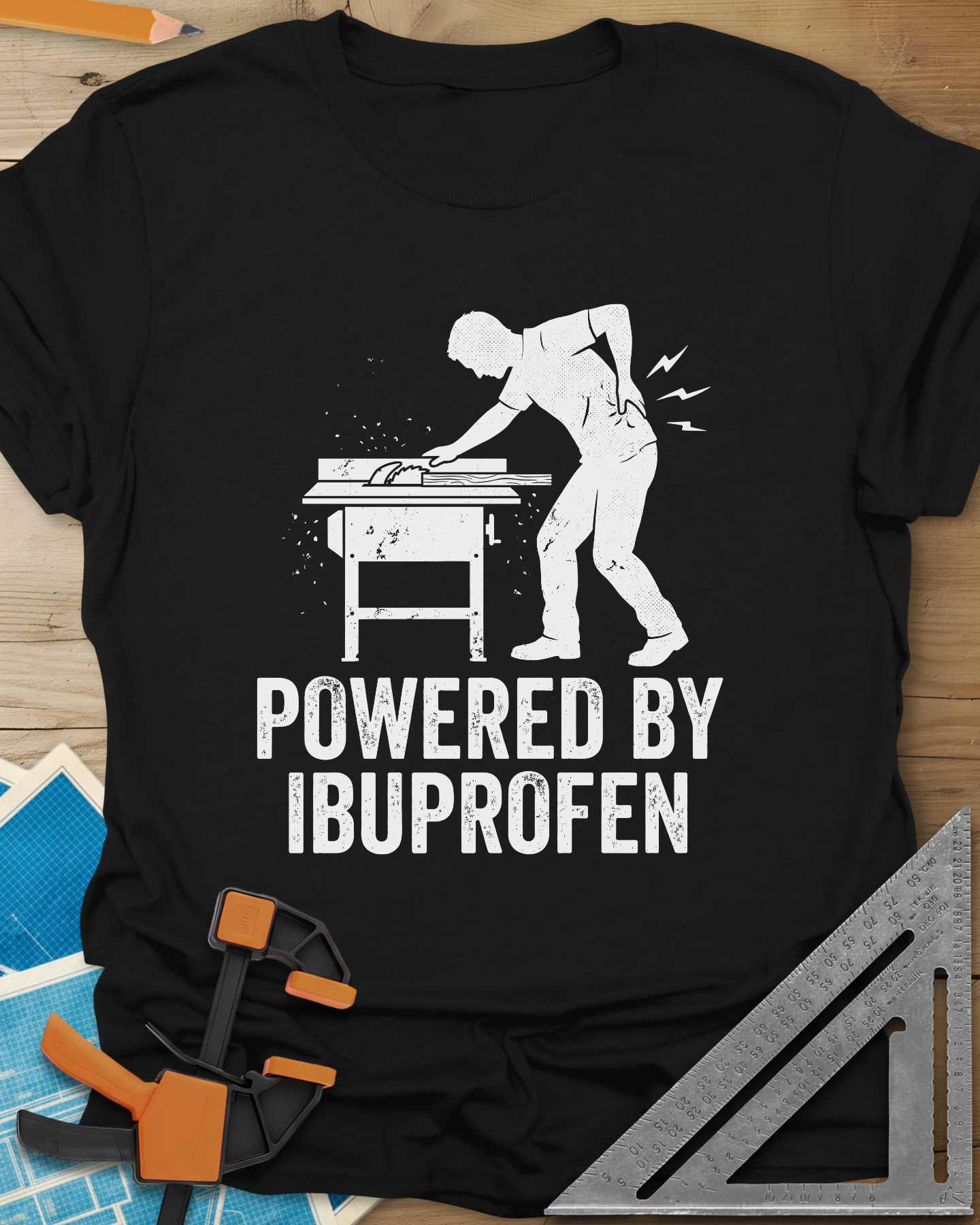 Powered By Ibuprofen Tee