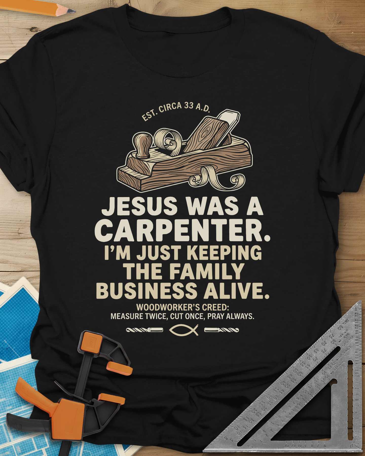 Family Business Carpenter Tee