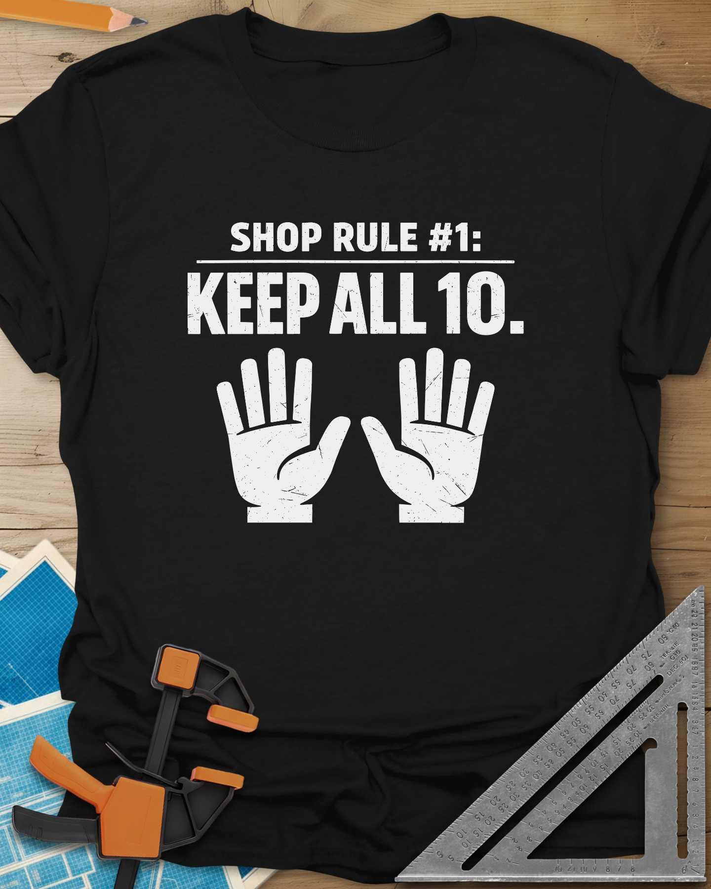 Shop Rule 1 Keep All 10 Tee