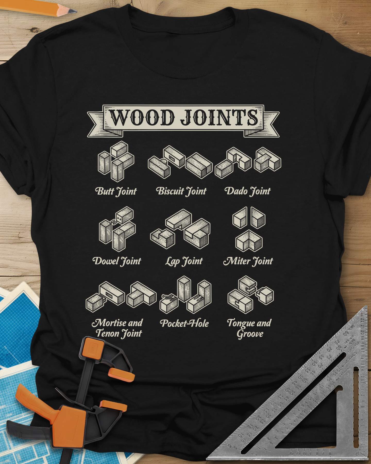 Wood Joints Tee
