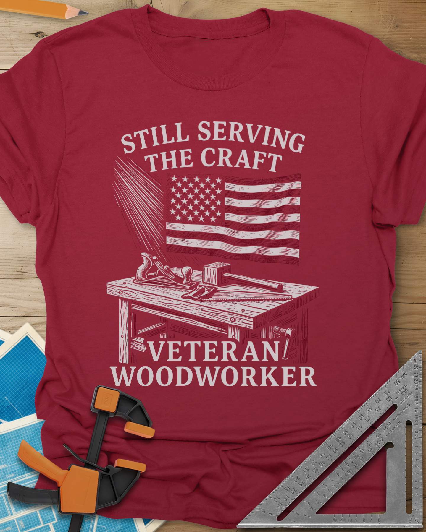 Veteran Woodworker Tee