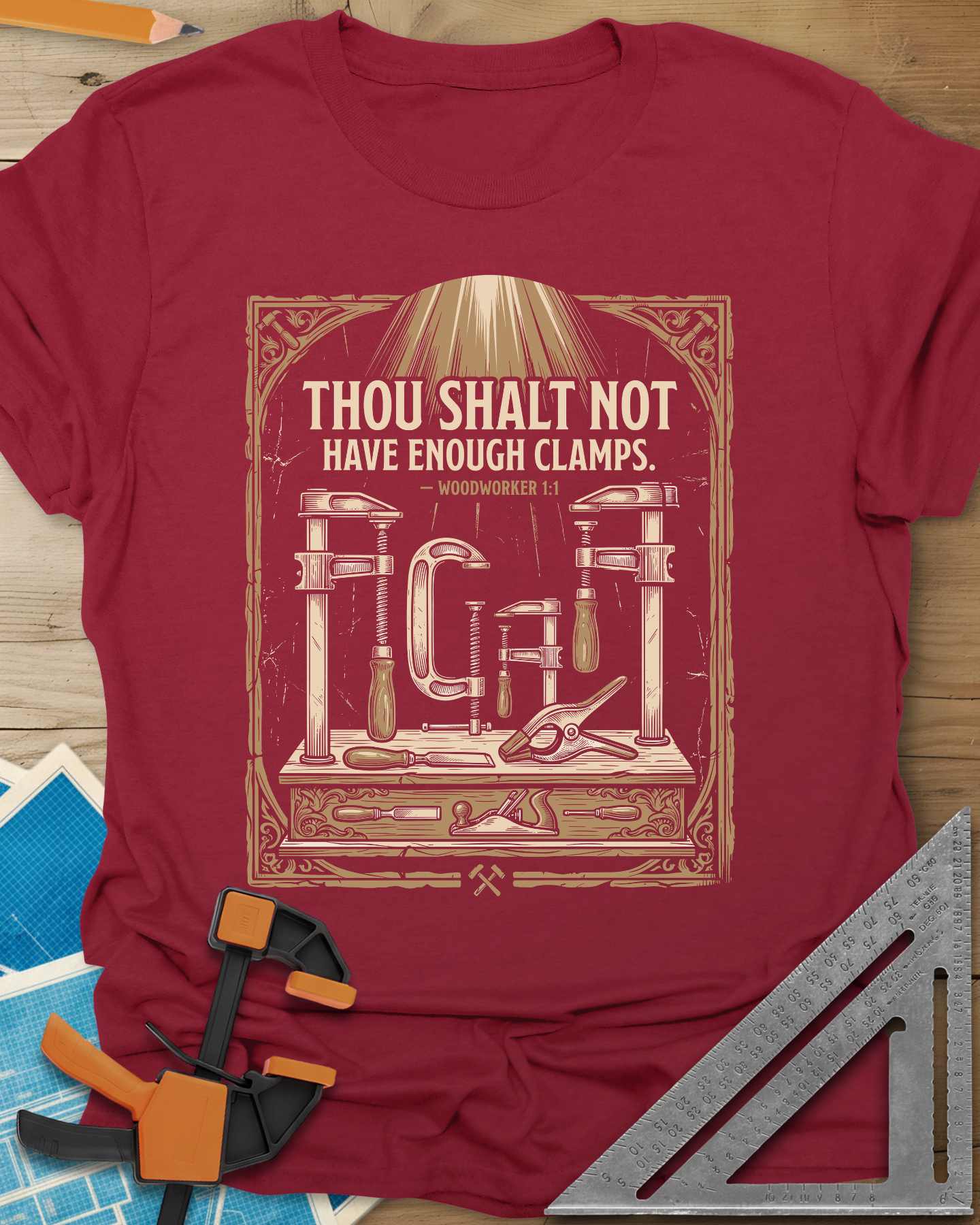 Thou Shalt Have Clamps Tee