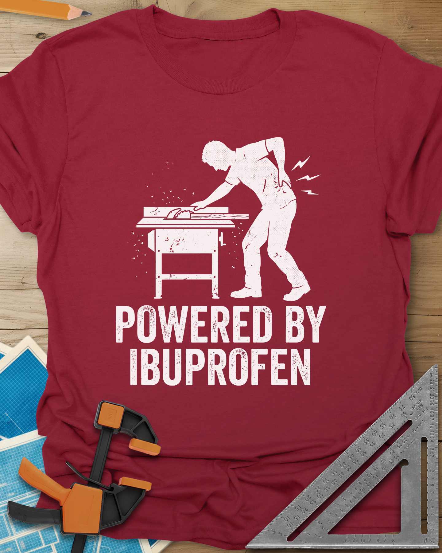 Powered By Ibuprofen Tee