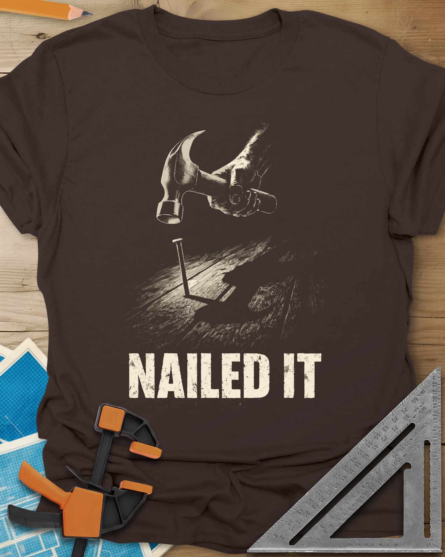 Nailed It Hammer Tee