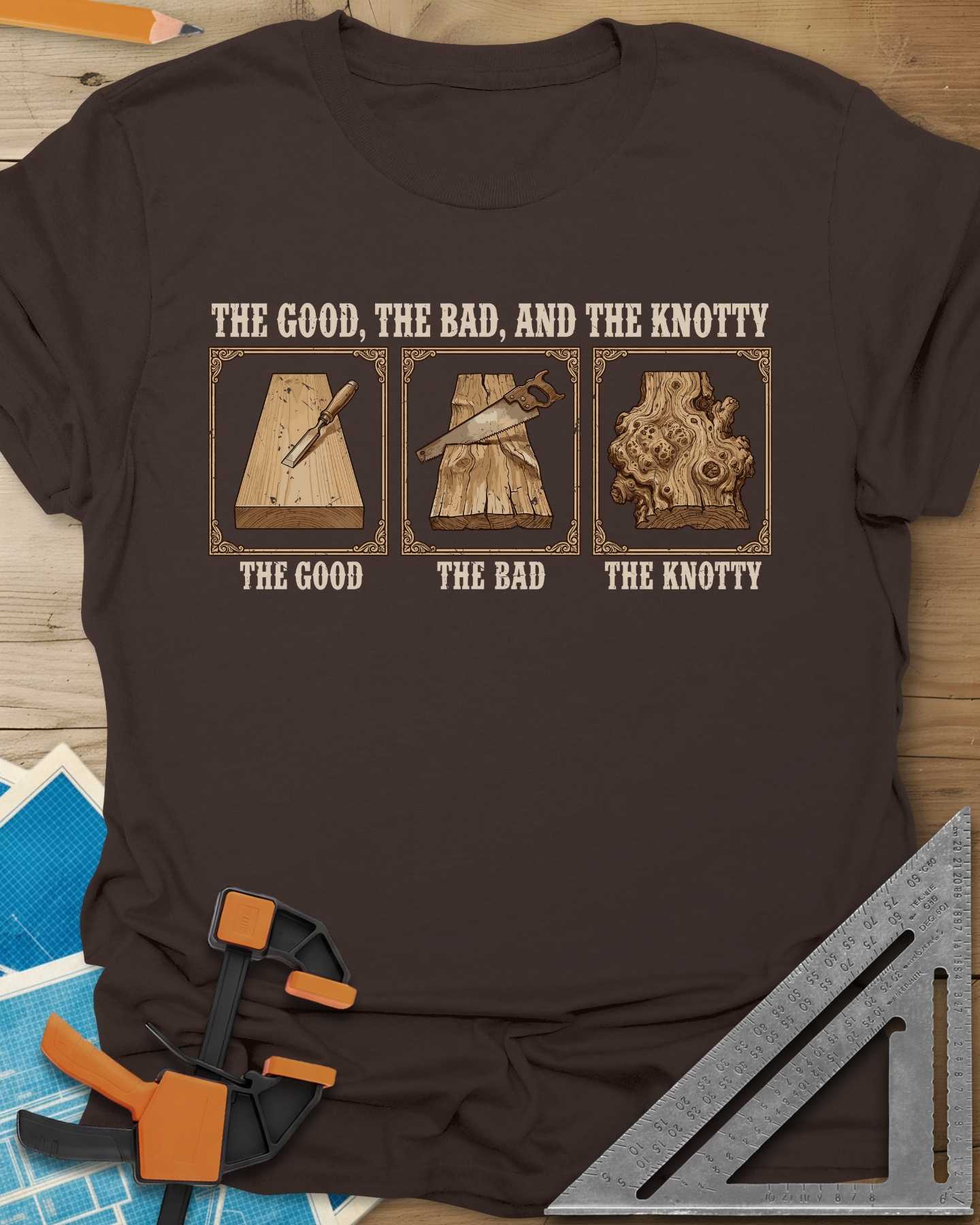 The Good, The Bad, And The Knotty Tee
