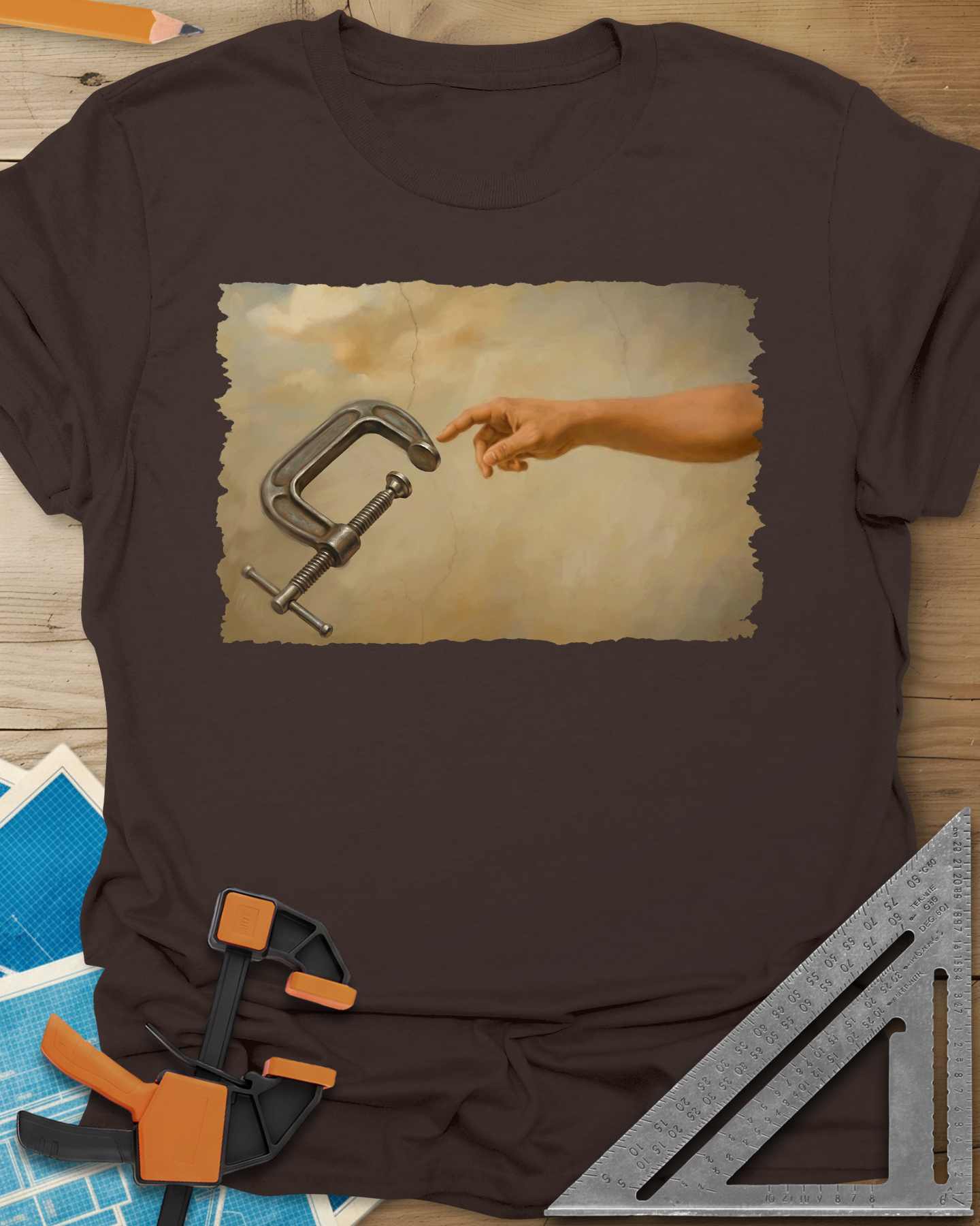 Creation Of The Clamp Woodworking Tee