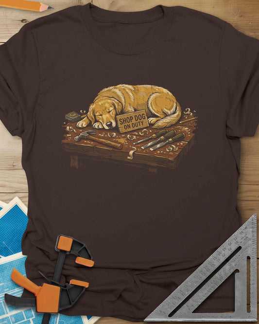 Shop Dog On Duty Tee