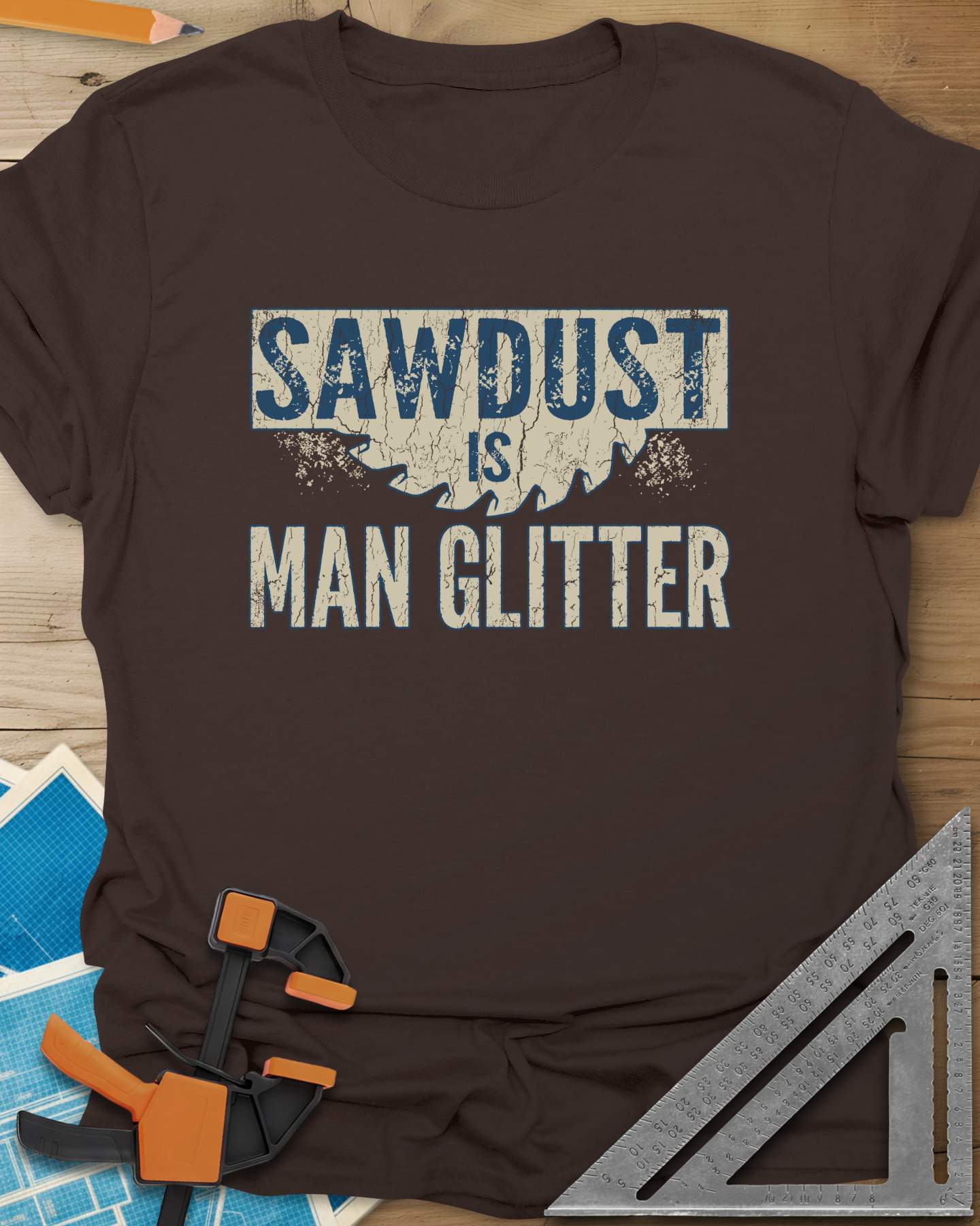 Man Glitter Tee
