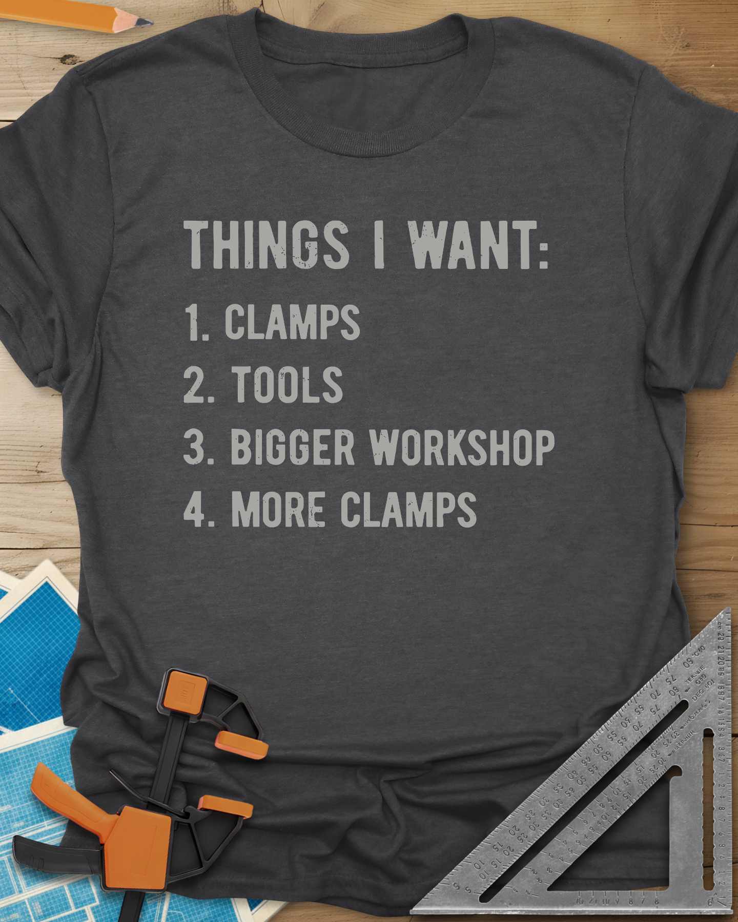 Things I Want Clamps Tee