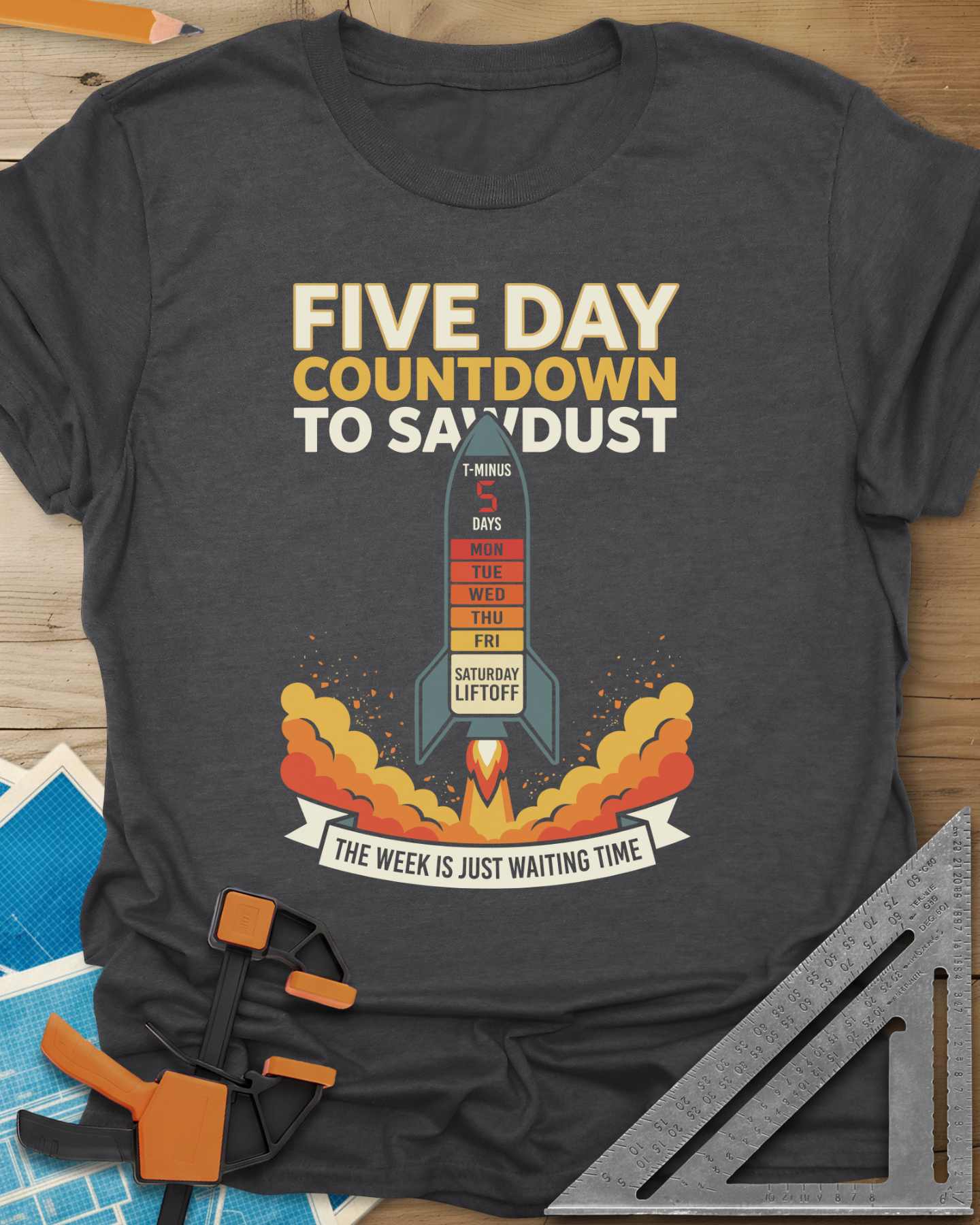 Countdown to Sawdust Tee