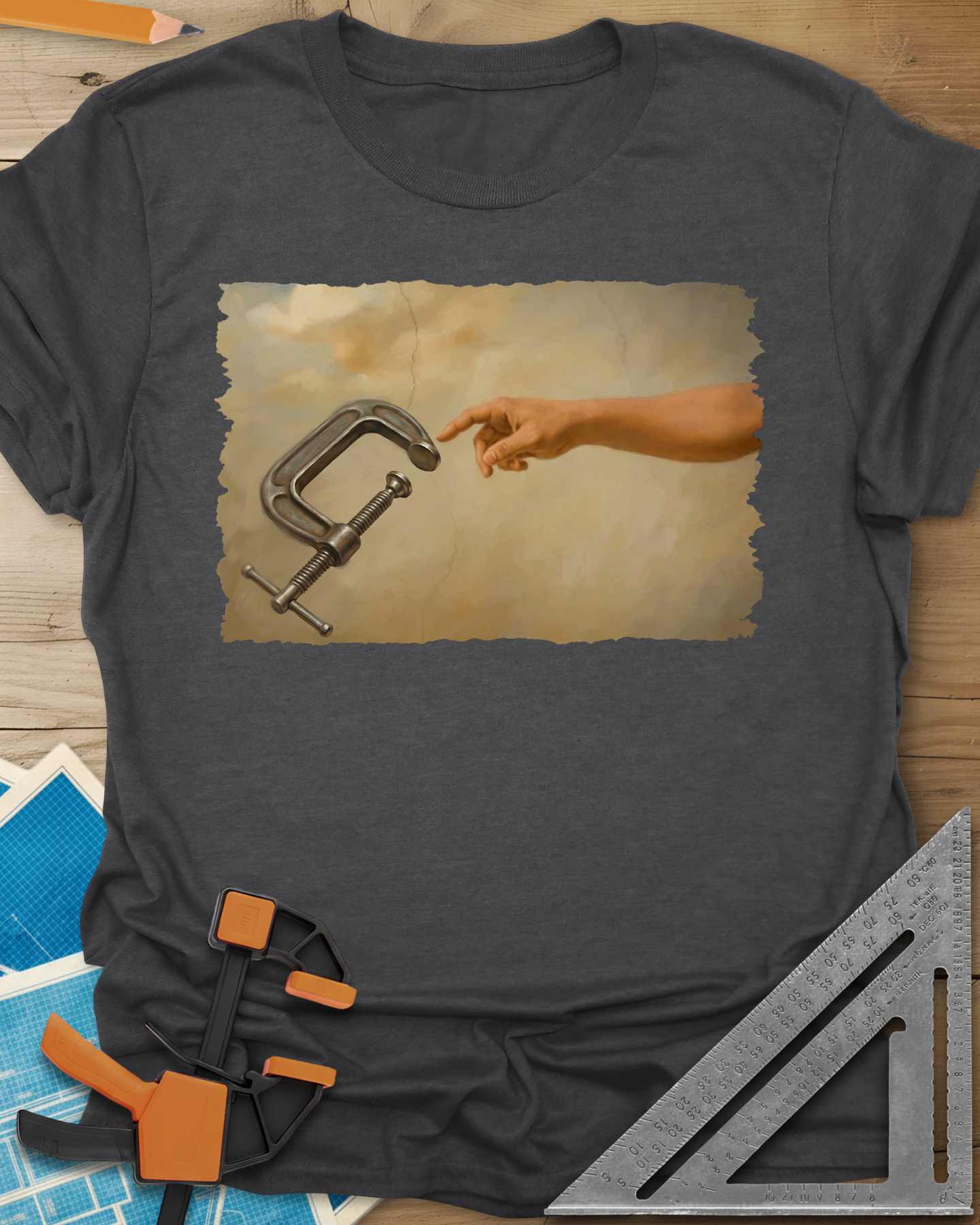 Creation Of The Clamp Woodworking Tee
