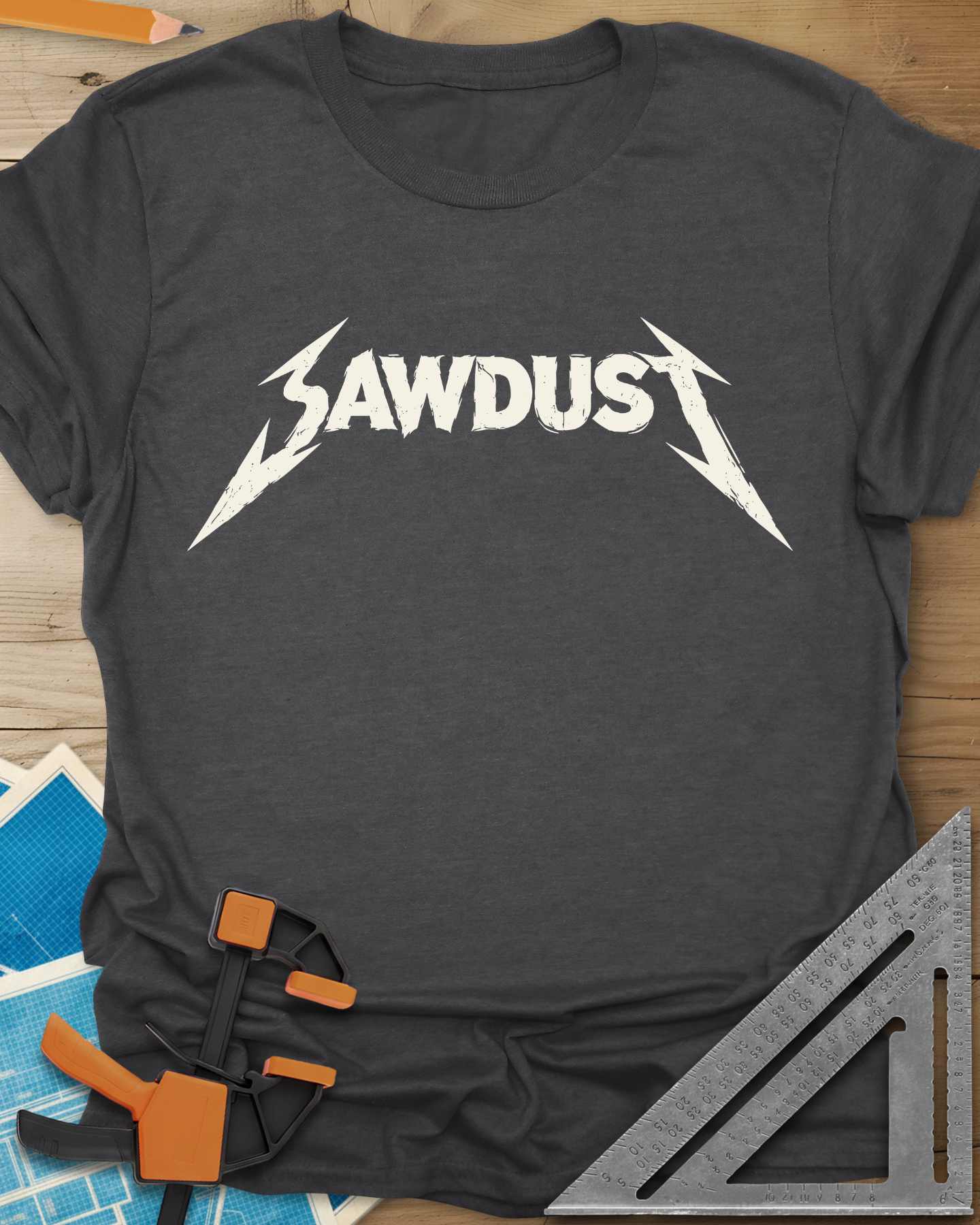 Sawdust Metal Logo Tee